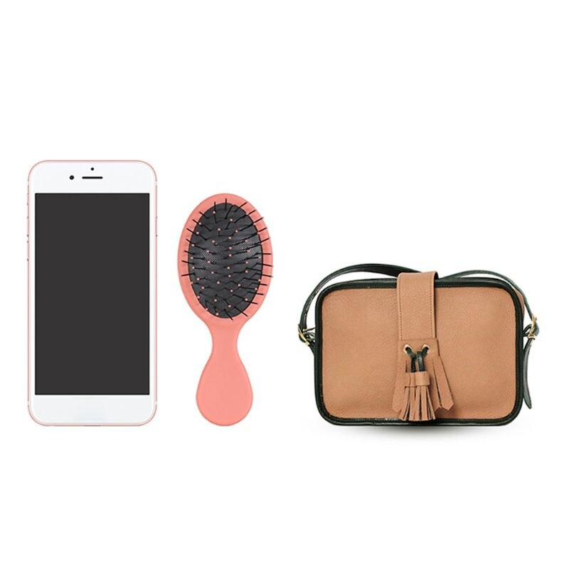 bébé garçon fille peigne à cheveux en plastique brosse à cheveux enfant antistatique tête masseur peignes