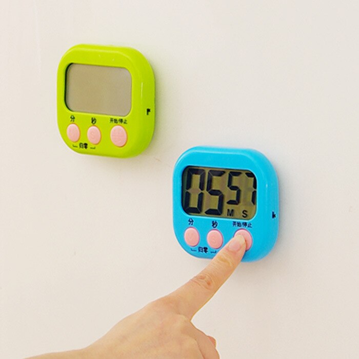 Timer Multi-function Countdown Electronic Egg Timer Kitchen Baking Time Reminder In English