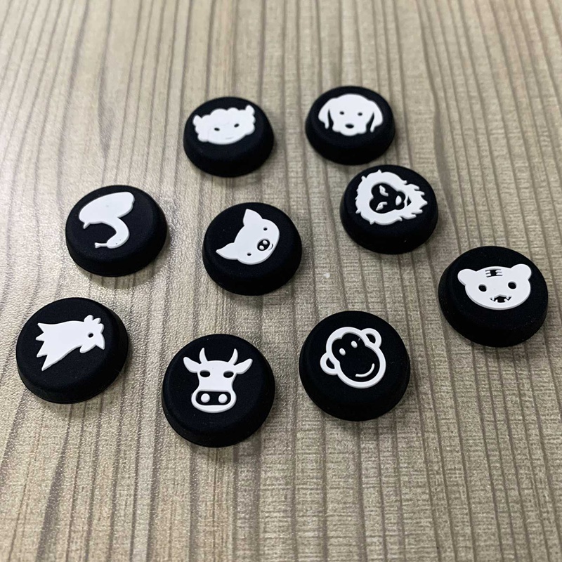 -9 in 1 gamepad-rockerkappe tierkappe rutschfeste rocker-schutzkappe für  ps4 / ps5 /  xbox series x / s / one controller