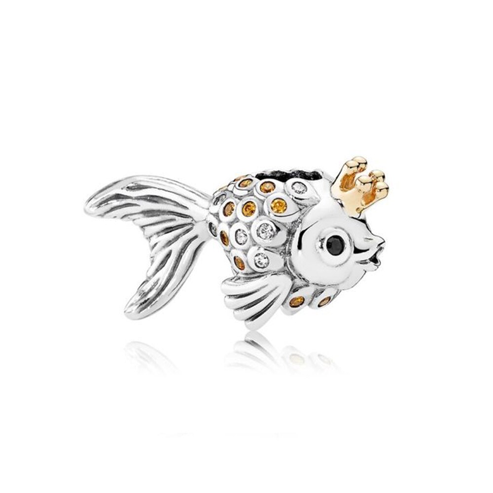 Moda nowy 100% 925 Sterling srebrna sowa ryby żaba i inne kolekcja zwierząt Charm Stringing Diy bransoletka biżuteria prezent: 11