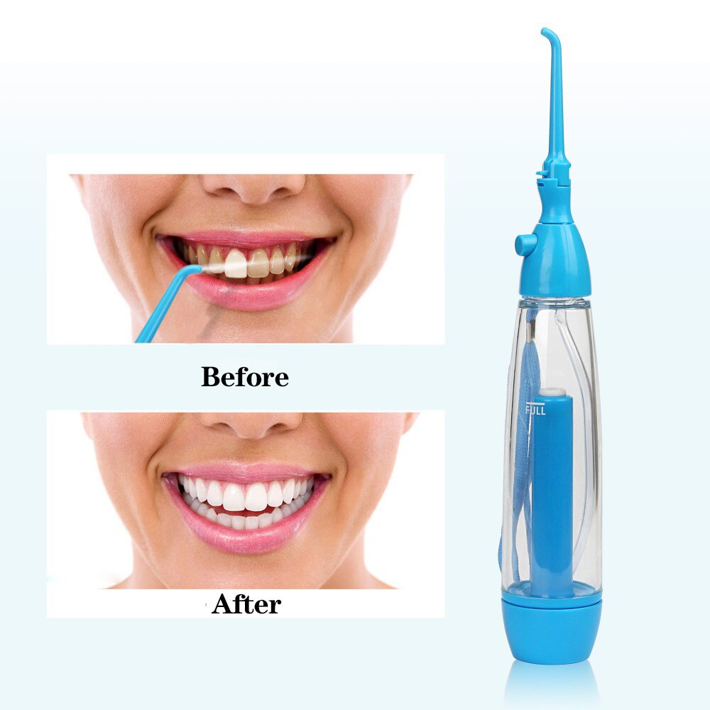 Irrigador Oral Manual, limpia la boca, limpia el diente, irrigación, agua dental