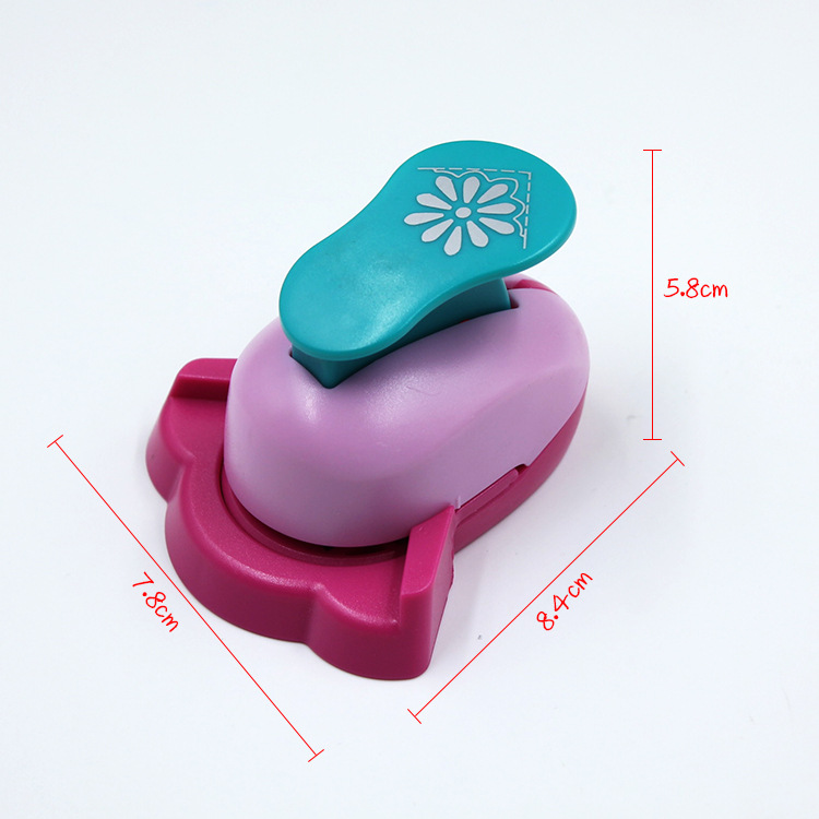 Embossing DIY Corner Paper Printing Card Cutter Scrapbook Shaper Large Device Hole Punch Kids Handmade Craft Furador Eva