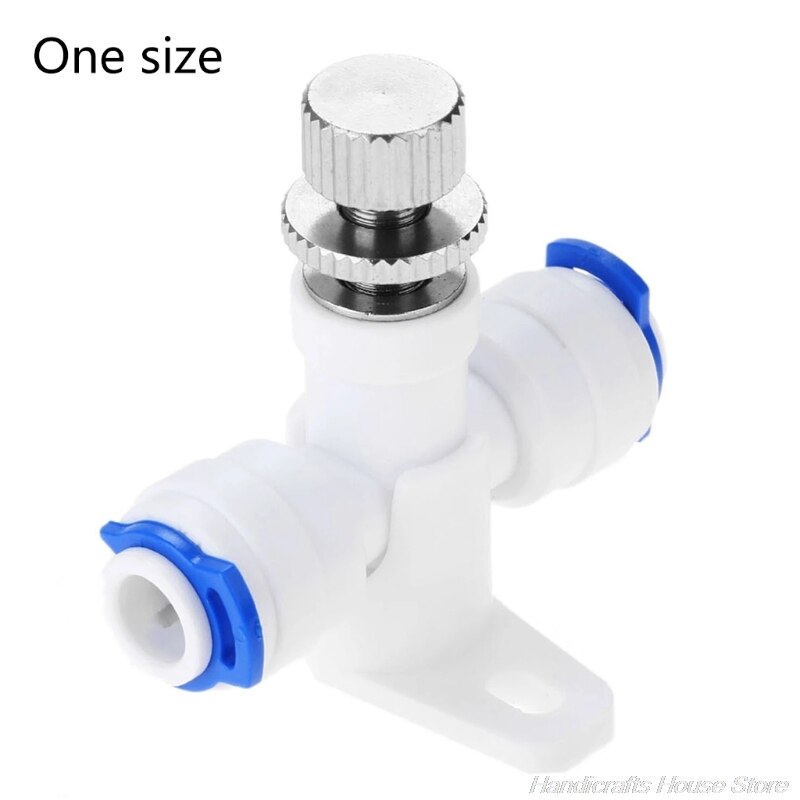 Reverse Osmosis 1/4" Hose RO Water Flow Adjust Valv-e Regulator Waterflow Control Valv-e Connector Fitting Water Speed M15 21