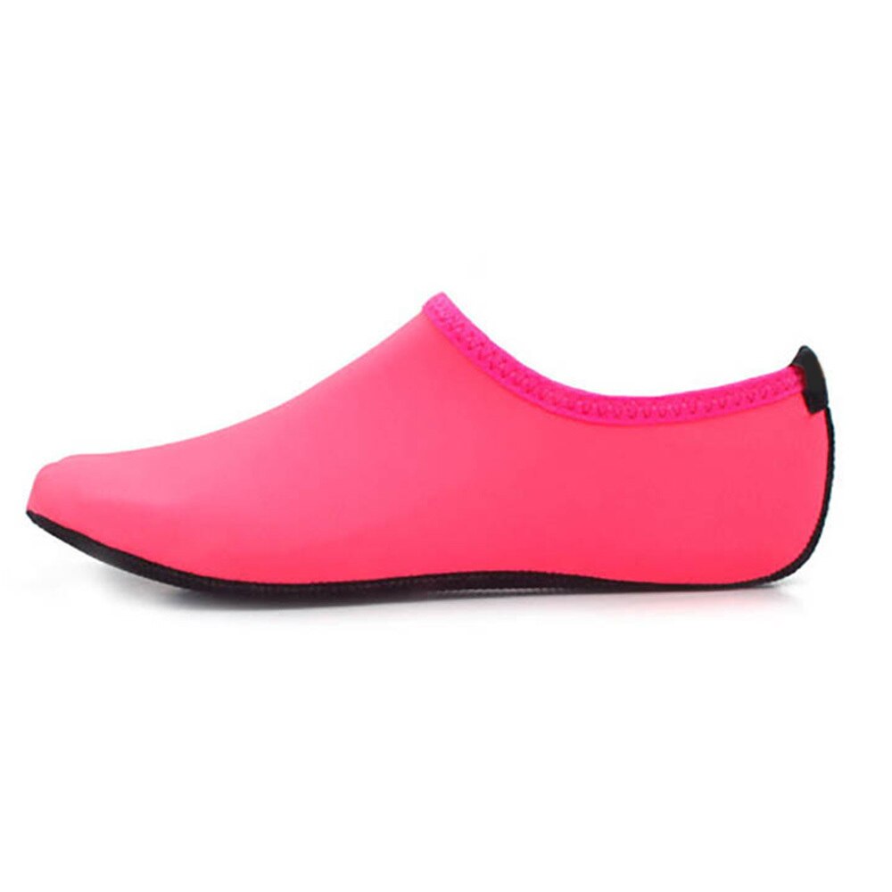 Men Women Summer Beach Water Shoes Swimming Shoes Shoes Sneaker Socks Slippers: Pink / XXXS