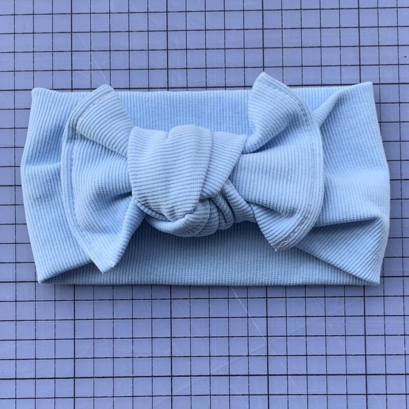 18 teile/los oben Knoten Bogen Stirnband Baby BöGen Stirnband Chaotisch Bogen Headwraps Baby Haar-accessoire