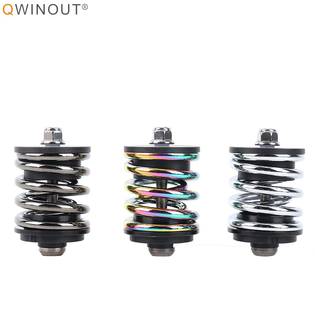 Aluminum Bicycle Spring Suspension Rear Shock Shocks Absorber Folding Bike Titanium Screw Rod For Brompton