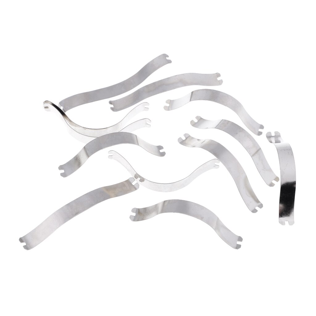 100Pcs Lente Clips Metalen Aluminium Fotolijst Hardware Voor Frame Molding 85x9mm