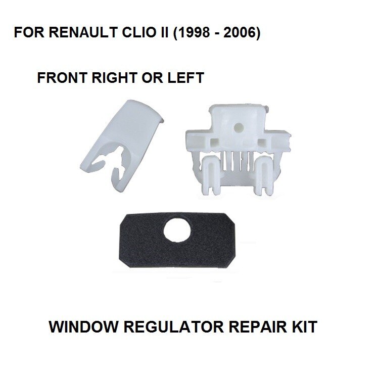 VOOR RENAULT CLIO II VENSTER REGULATOR REPARATIE CLIP FRONT-RIGHT