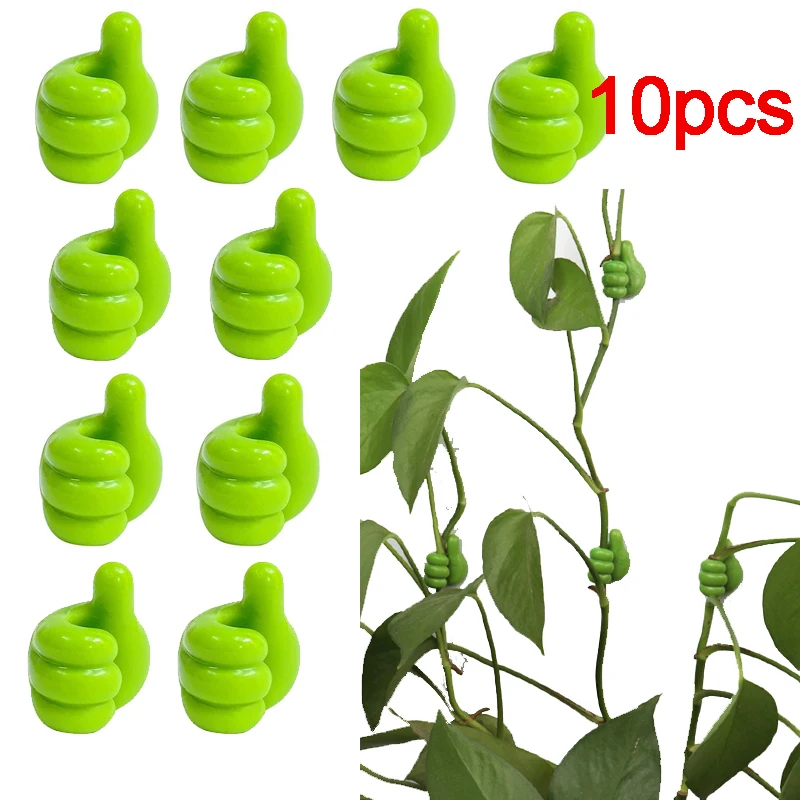 Clips muraux invisibles pour plantes grimpantes, 10 à 30 pièces, crochet auto-adhésif, Traction de vigne, décoration de jardin de maison: Argent