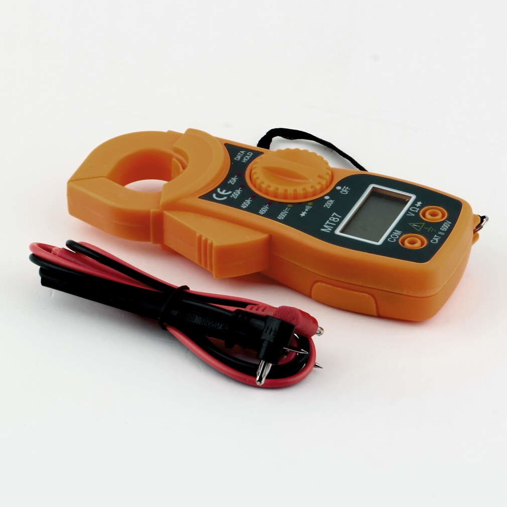 Clamp Multimeter Clamp Ammeter Digital Clamp Meter Ac Current Digital Display: Default Title