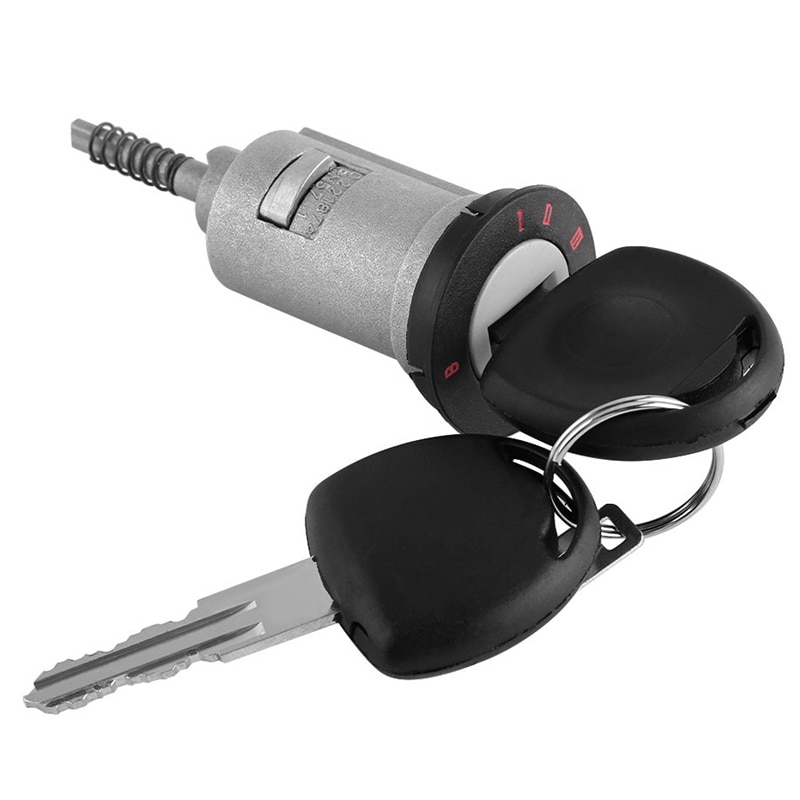 PARLEX 0913694 Ignition Lock Barrel & Keys Set For Vauxhall/Opel Astra F/G, Corsa B/C, Combo B/C