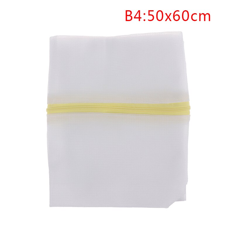 1Pcs Wash Laundry Bag Clothes Foldable Care Protection Mesh Mesh Clothes Wash Bag Bra Wash Bag
