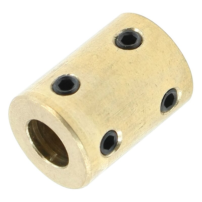 Robot shaft 8mm coupler copper motor rigid coupling tight screws