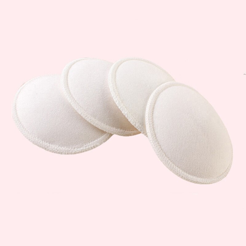 4Pcs Wasbare Ademend Absorptievermogen Zoogcompressen Anti-Overflow Moederschap Verpleging Pad Babyvoeding Borstvoeding Moeder Noodzakelijke