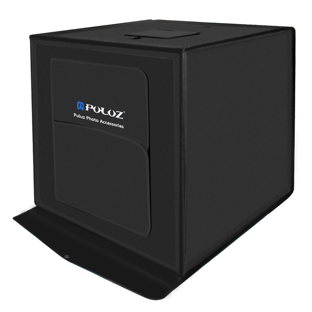 PULUZ 60*60cm 24 Light Box Portable Mini Photo Studio Box Softbox 60W White Light Photo Lighting Studio Shooting Tent Box Kits