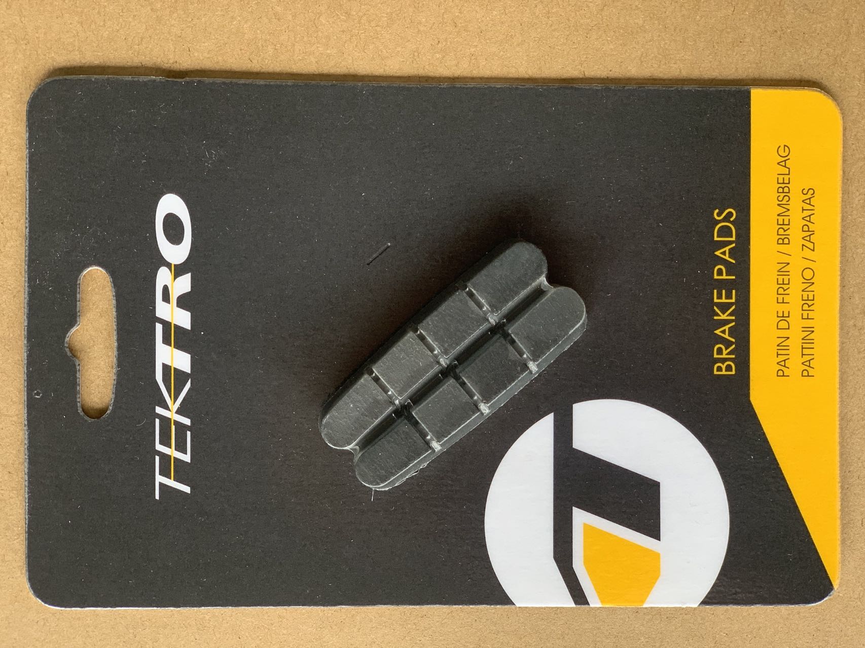 TEKTRO P422.11 patins de frein de vélo de route pour jante en aluminium chaussures de frein en caoutchouc remplacement C étriers bloc de Dissipation thermique