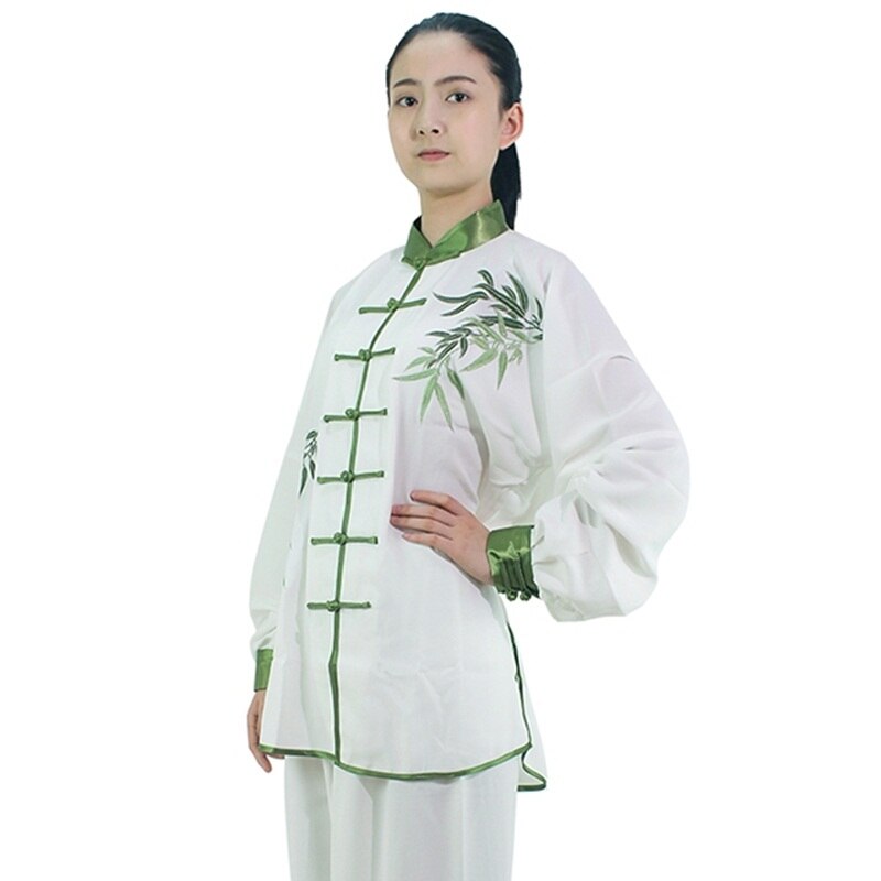 Tai chi uniform kleding taichi kleding vrouwen mannen wushu kleding kung fu uniform pak vechtsporten uniform oefening FF855