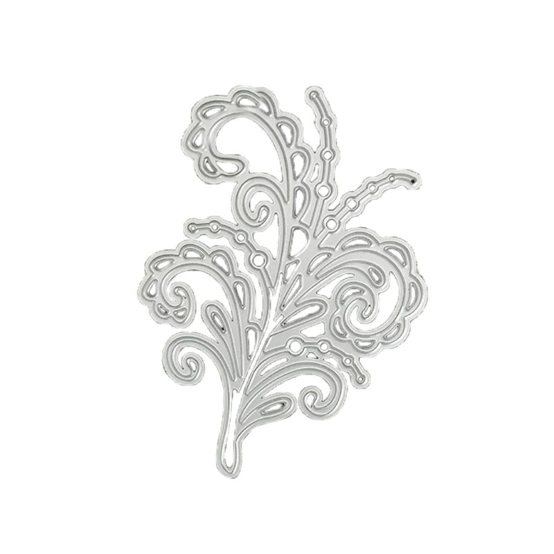 Koolstofstalen cartoon wijntak snijmal reliëfsjabloon mal diy papierkunst knutselen plakboek bladwijzer kaart decoratie