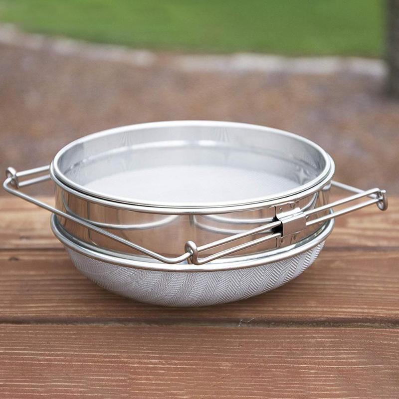 Colador de filtros de miel de acero inoxidable, equipo de apicultura, herramientas de abeja herramientas para miel