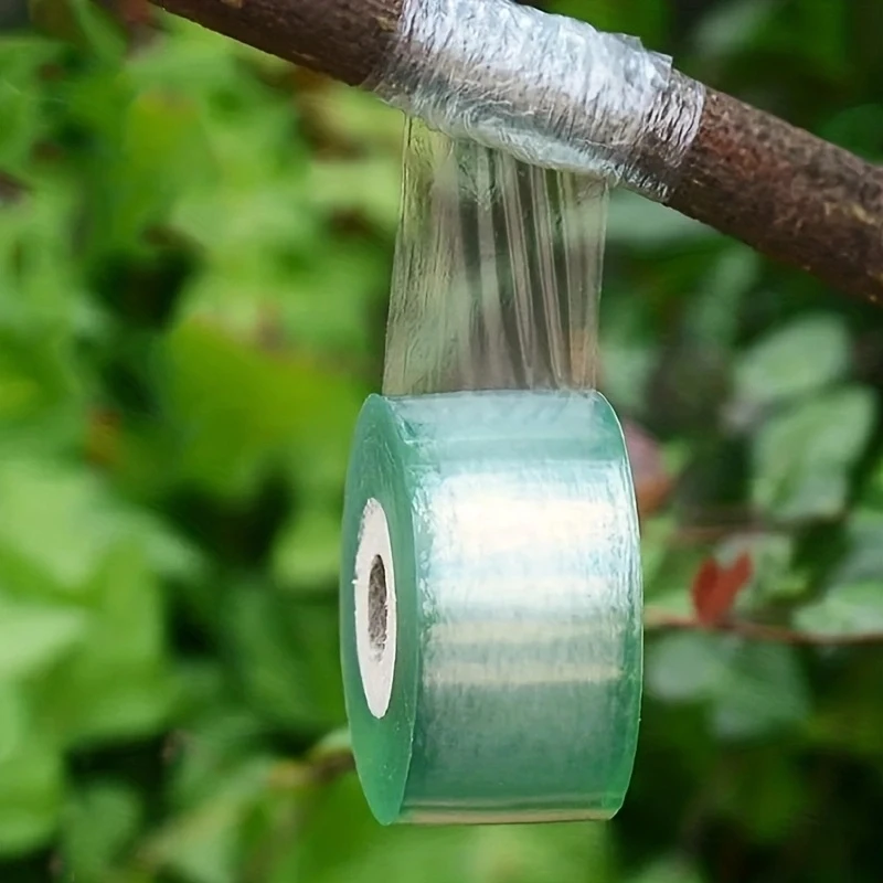 Cinta autoadhesiva de PE para injerto, película estirable para jardín, árboles, plantas, plántulas, vid, tomate, accesorios para injerto