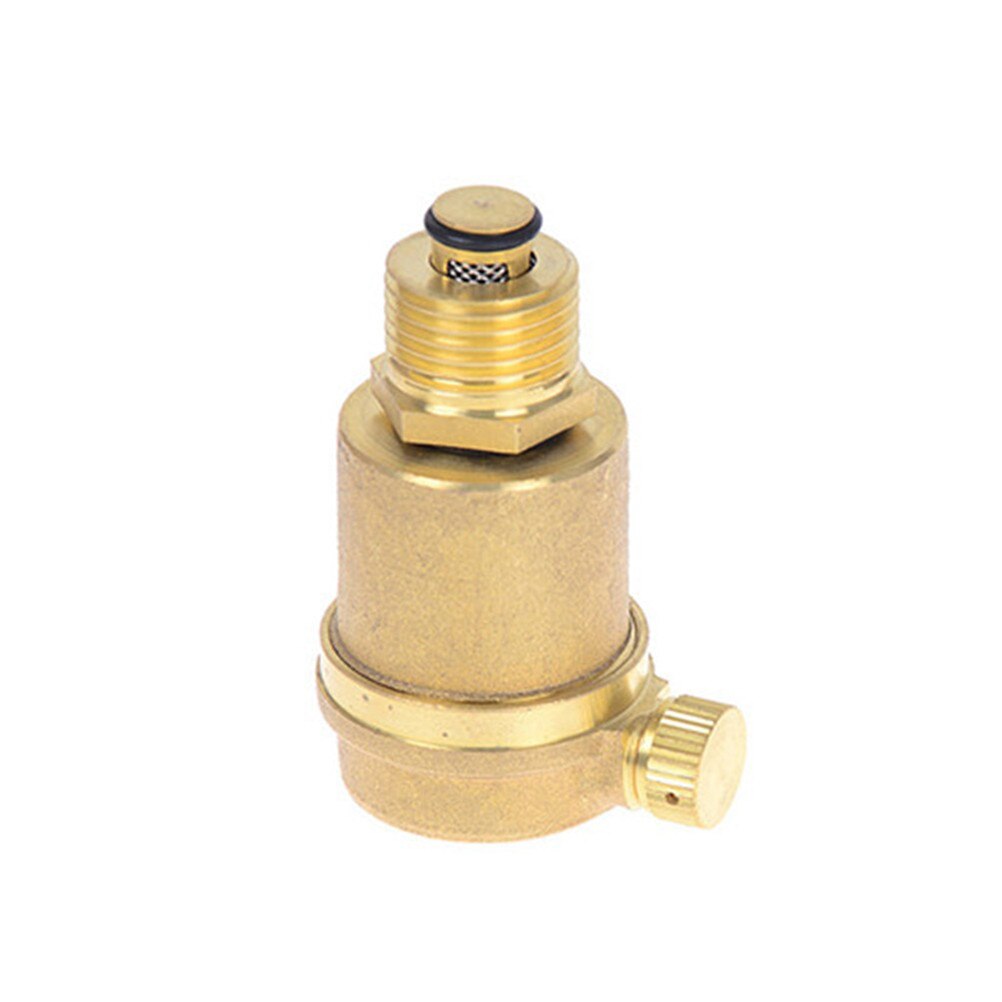 1/2" Brass Air Vent Valve Automatic Air Pressure Vent Valve for Solar Water Heater Pressure Relief Value Hardware Tools
