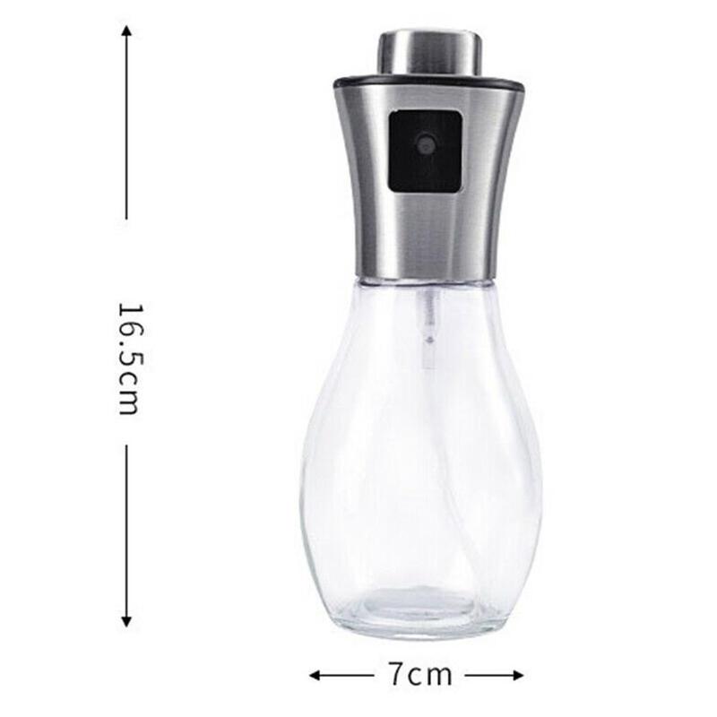 Olie spray lege fles glas olijfolie verstuiver draagbare azijnfles olie dispenser salade keuken bakken bbq accessoires