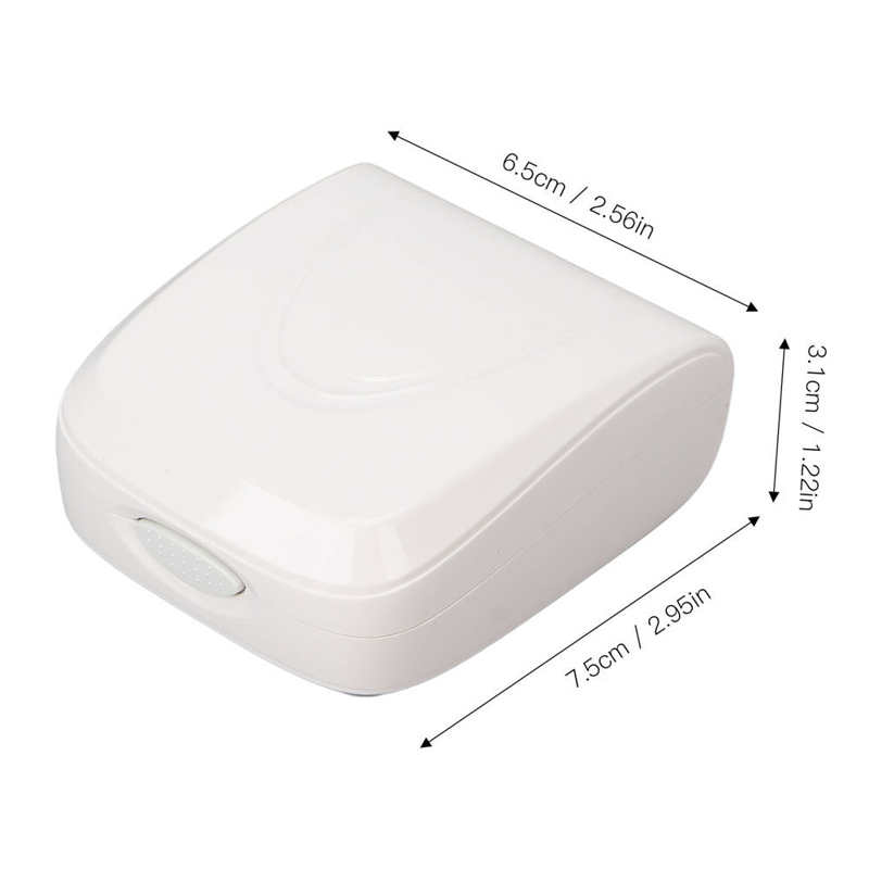 Hearing Aid Storage Case Portable Hearing Aid Holder for Travel Use