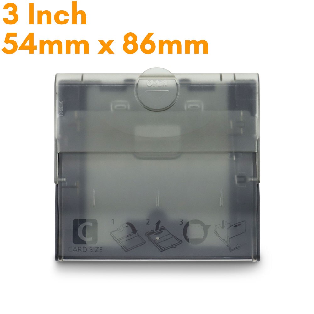 3 inch 5 inch 6 inch Paper Tray for Canon Selphy CP1300 CP1200 CP910 CP900 CP800 CP760 Photo Printer Card Size Paper Cassette: C Tray