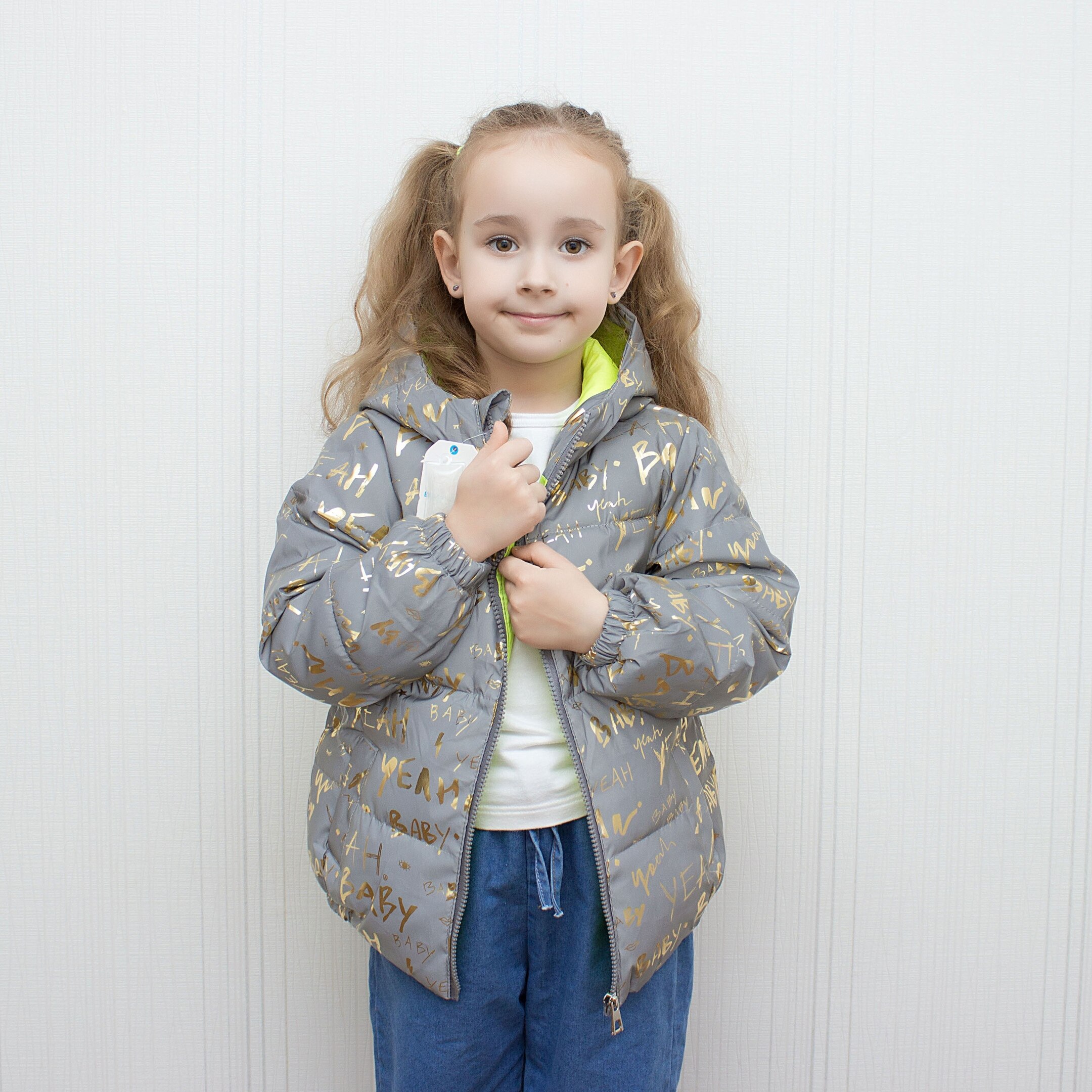 Jxysy Childrens Jas Winter Down Voor Jongens Overalls Voor Meisjes Winter Jas Warm Reflecterende Snowsuit Childrens Parka 4-9 jr