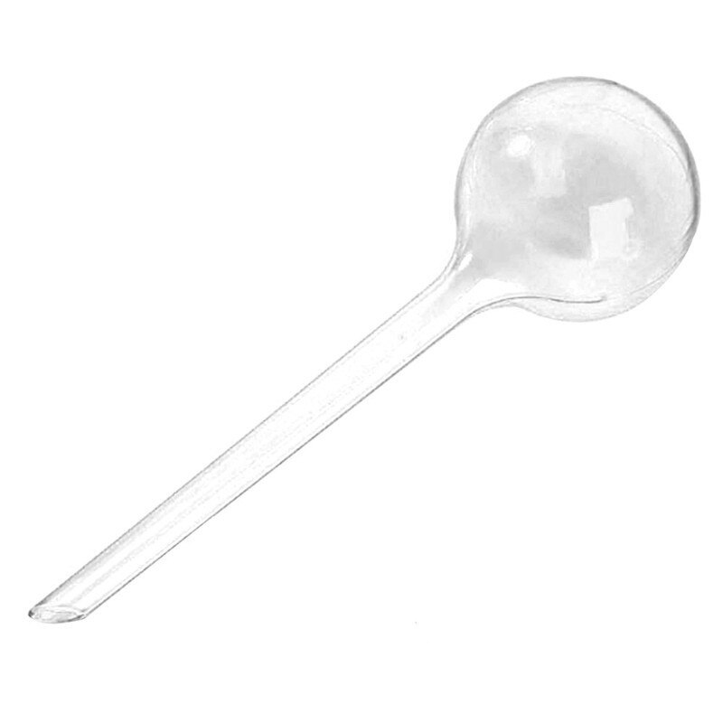 Automatic Plant Self Watering Water Feeder Plastic PVC Ball Plant Flowers Water Feeder Indoor Outdoor Watering Cans Plant: L  Transparent color