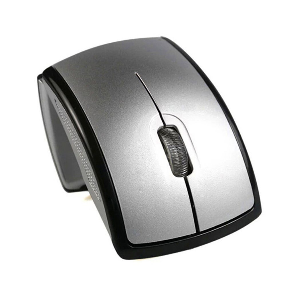Folding Wireless Mouse Long Battery Life Portable Optical Positioning Notebook Computer Optical Mouse