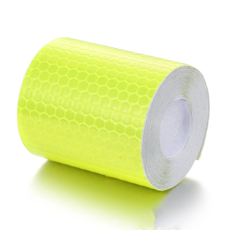 Cinta reflectante de 5cm x 3m para coches, camiones, motocicletas, Reflector de luz de advertencia, tira de de seguridad, pegatina protectora automática: Plata