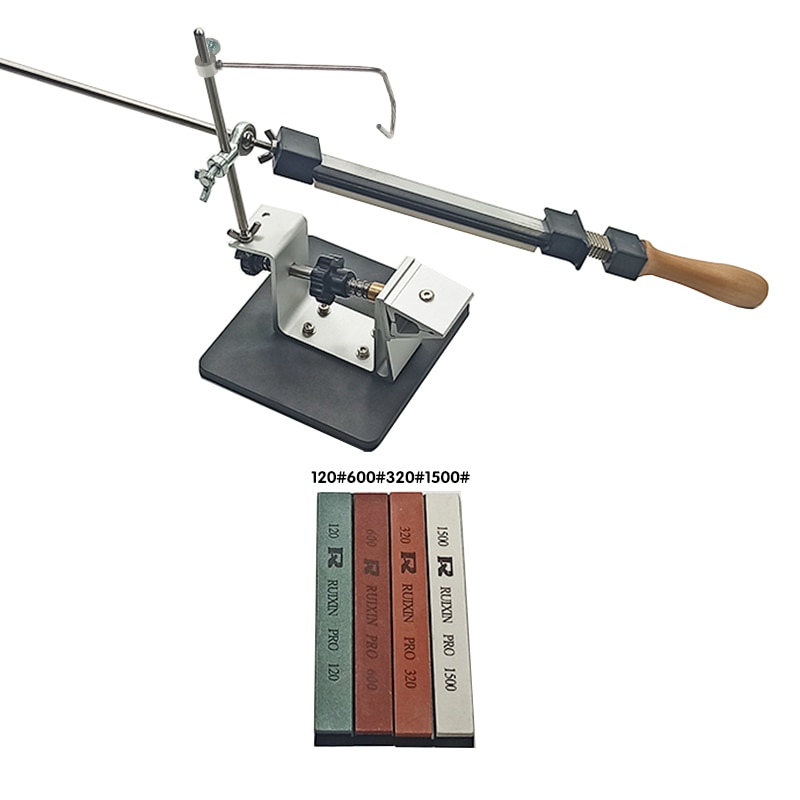 Fixed Knife sharpener Sharpening System 360 rotary Sharpening System knife Apex edge sharpener Aluminum alloy Flip: 4yuan