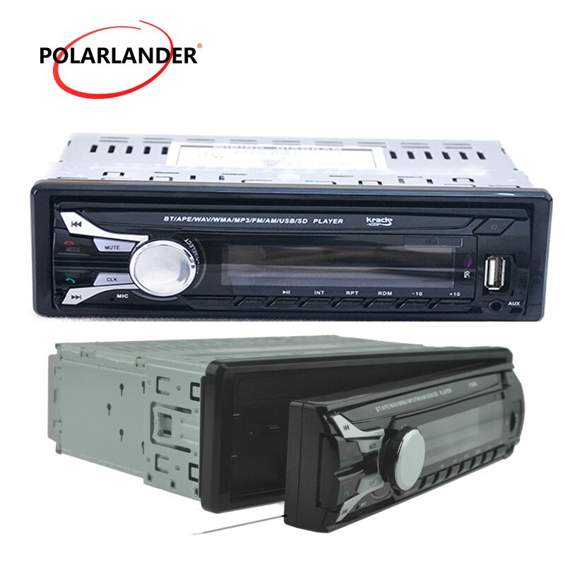 Auto Radio bluetooth Autoradio Deelbaar voorpaneel 1-Din Stereo FM USB/SD AUX Audio MP3 Speler autoradio auto tapes