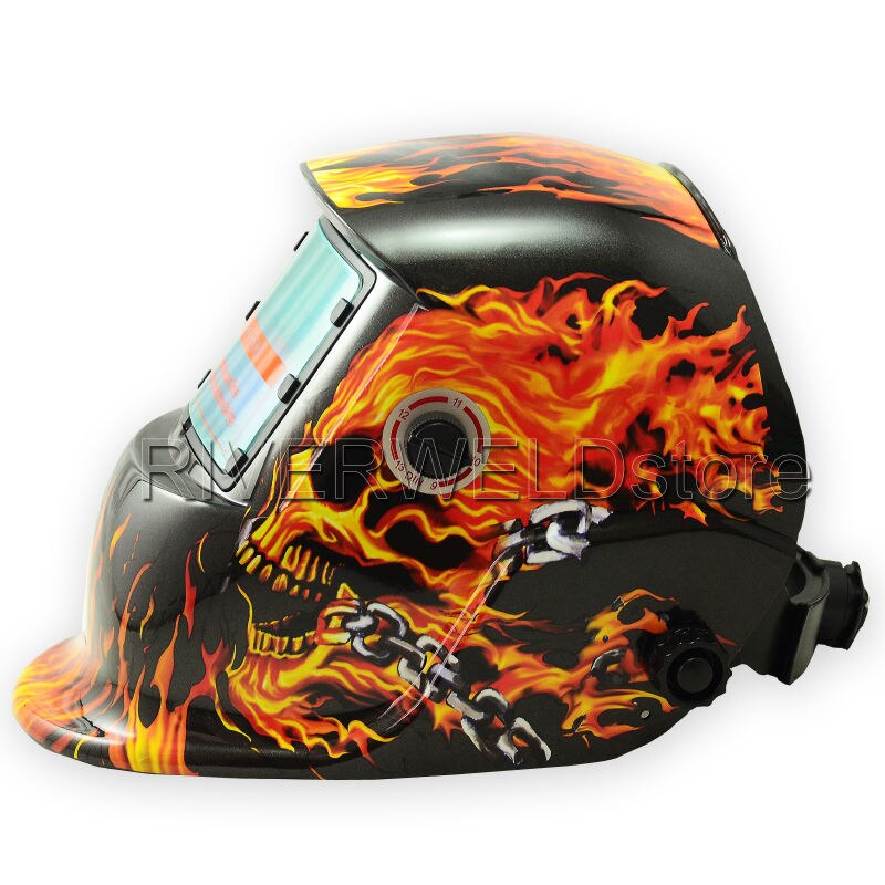 DIN.913 Automatic Welding Helmet Solar Cells& lithium less Than 20Amps TIG Welding Grandado