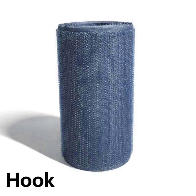 10cm Width blue velcros no adhesive hook loop fastener tape for sewing magic tape sticker velcroing strap couture strip: Only hook