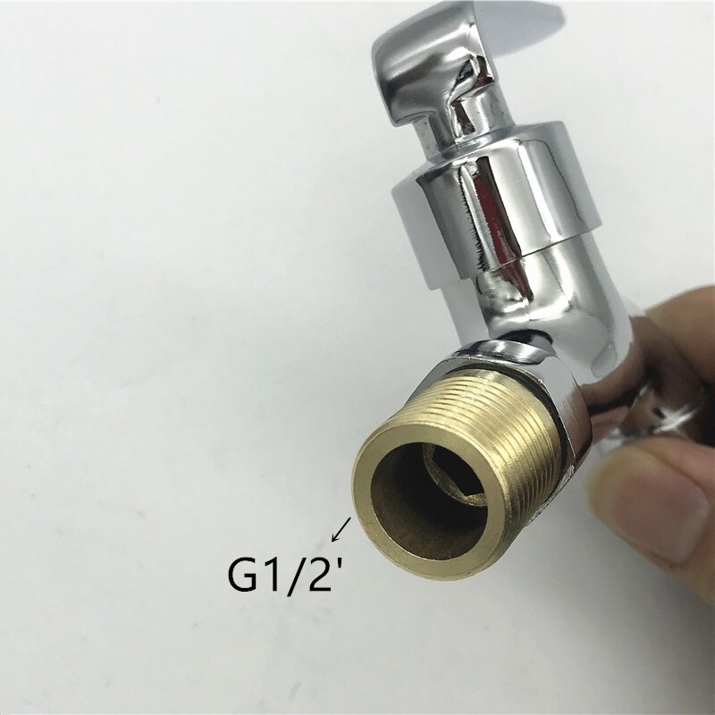 Wall Mount Washing Machine Faucet Zinc Alloy Chrome Laundry Bathroom Bibcock Garden Faucet Washing Machine Tap Balcony Water Tap