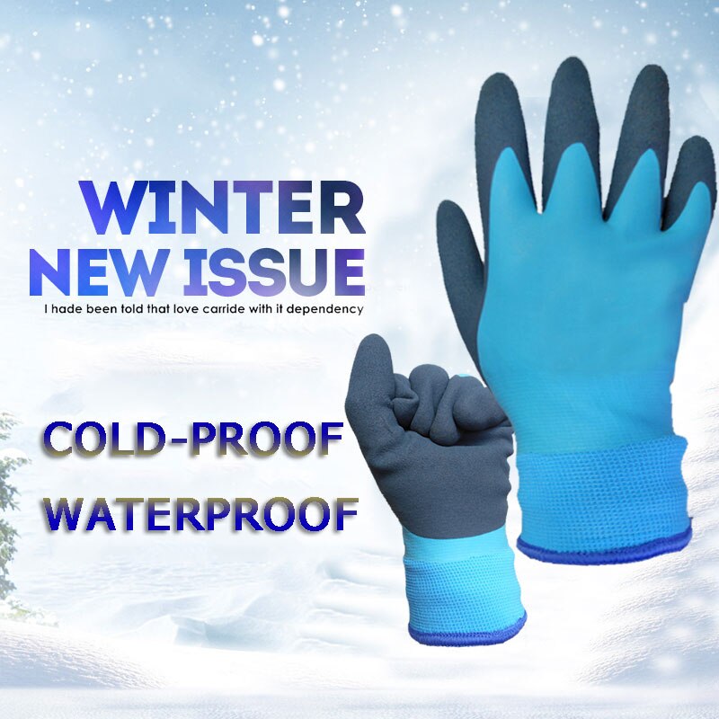 -30 graden viskoude thermische werkhandschoenen koudeopslag antivries unisex winddicht lage temperatuur buitensport