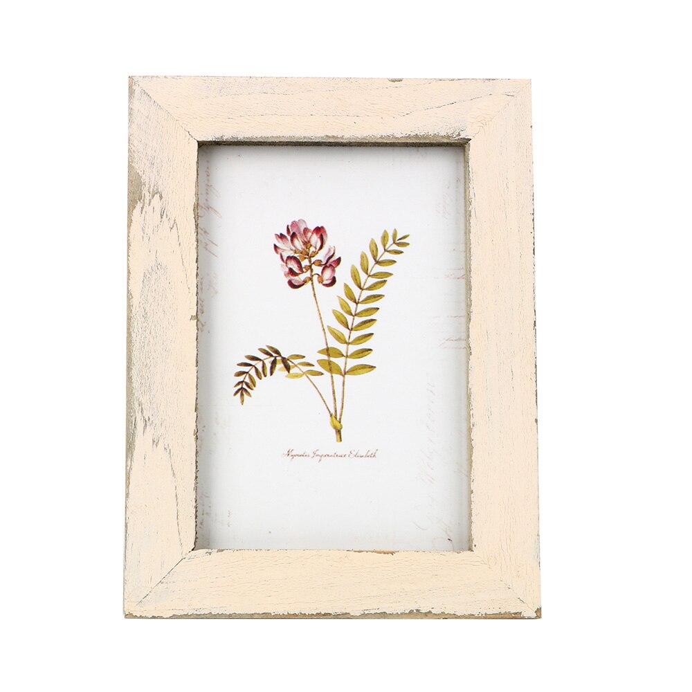 Niceyard 5 Kleuren Houten Bruidspaar Foto Frames Vintage Fotolijst Creatieve Home Decor: Creamy-White