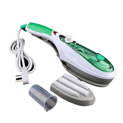 Draagbare handheld Kleren Strijken Machine elektrische kledingstuk stoomboot mini Reizen opknoping dampende ijzer doek Borstel UK US EU: UK Plug