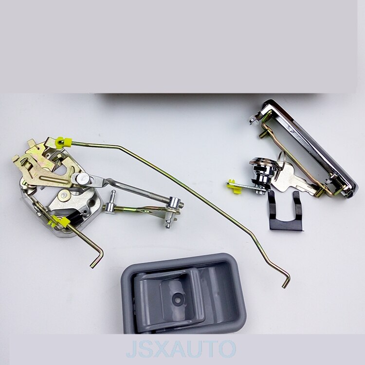 Excavator Cab door lock Lock cylinder outer handle inner grip Excavator Accessories For Kobelco SK350 250 210 130 140 200-8-6e