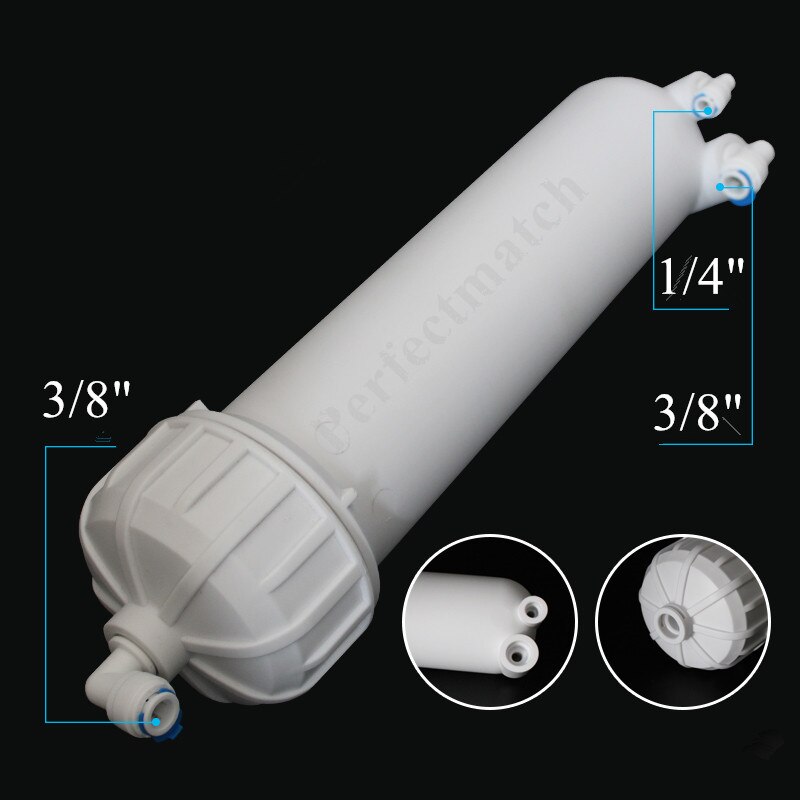 3013 600 Gpd Omgekeerde Osmose Membraan Water Filter Osmose Cartridge Waterzuiveraar Ro Onderdelen Omgekeerde Osmose Water Filter Systeem: 1pc filter housing