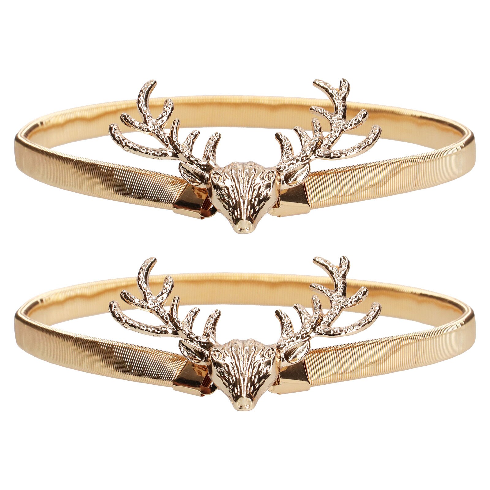 BeFur Vorhang Raffhalter 2er-Set | Vintage Wandhaken Bronze | Für Gardinen & Wohnkultur