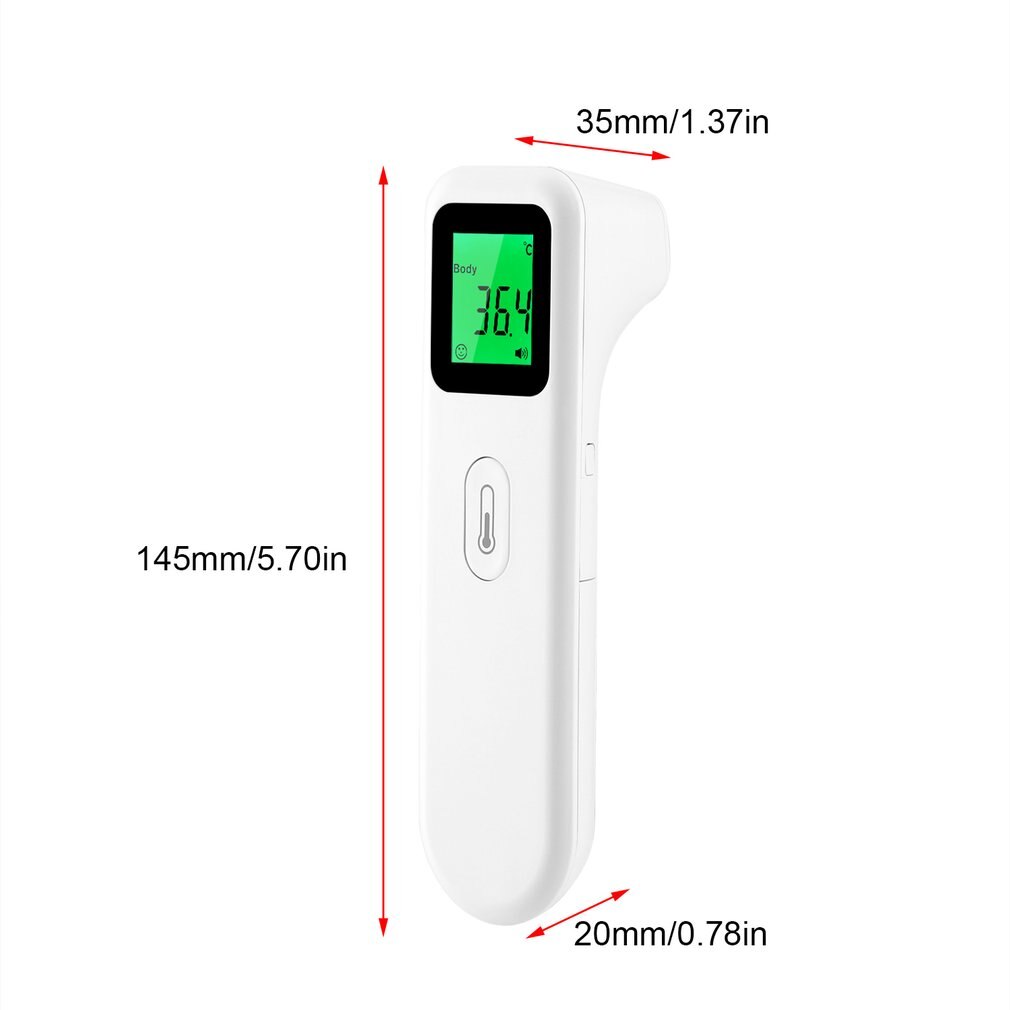 infrared thermometer non-contact thermometer for children and adults outdoor home digital infrared forehead and ear