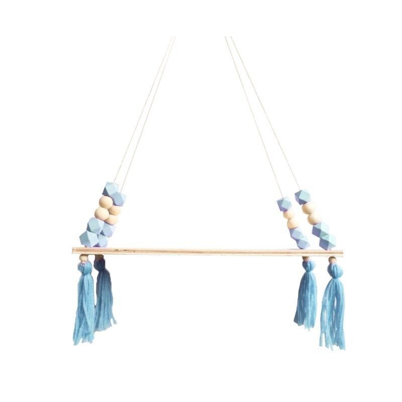 Cute Girl Wall Decoration Simple Solid Wall Decoration Living Room Wall Hanging DIY Wall Hanging Shelf Children Room Decoration: LB