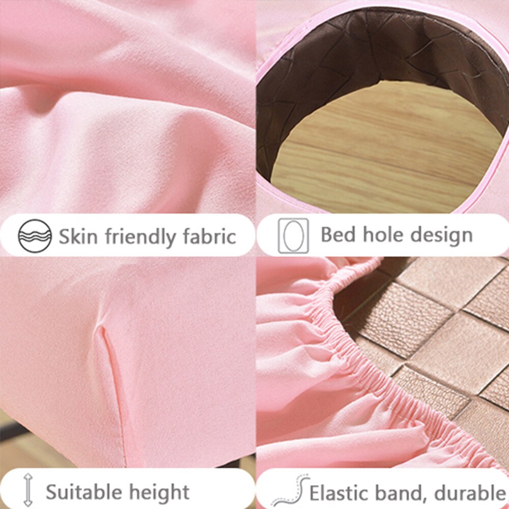 6Colors Beauty Bed Cover For Beauty Salon Massage Elastic Spa Bed Table Salon Couch Bedding Cover 190x70cm