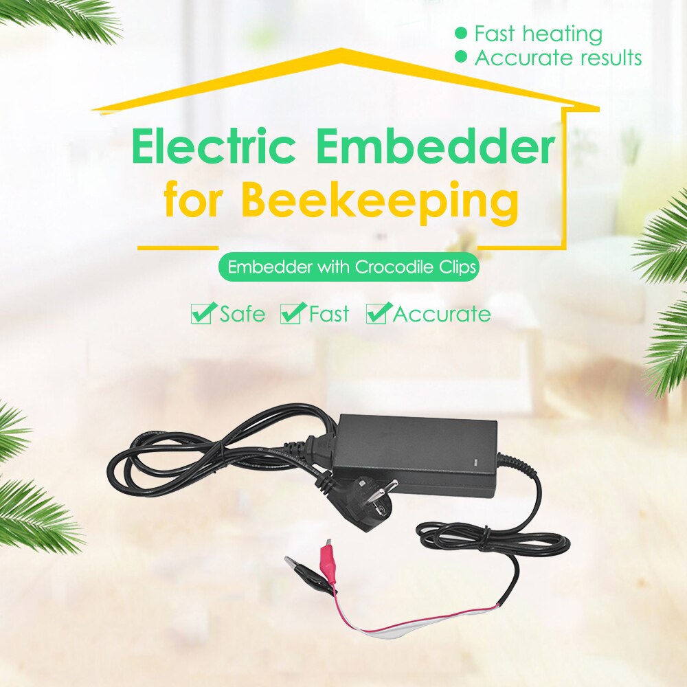 Beekeeping Wax Foundation Embedder Electric Wire Embedder Heating Device Beehive Installer Equipment