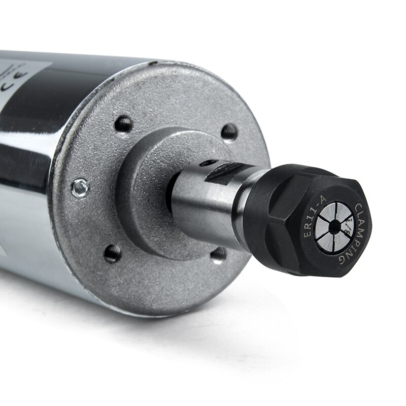 48V 200W/300W/400W/500W Spindel Graveermachine Spindel Motor Air-koeling Spindel Dc Motor Cnc Graveermachine ER11 Of ER16