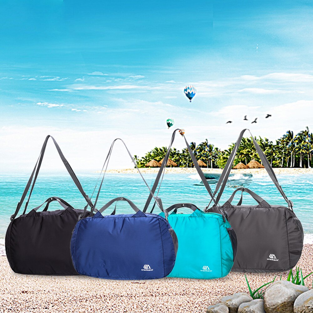 32l grote waterdichte reistassen voor mannen en vrouwen, opvouwbare rugzak, schoudertas, sporttas, buitenwandelen