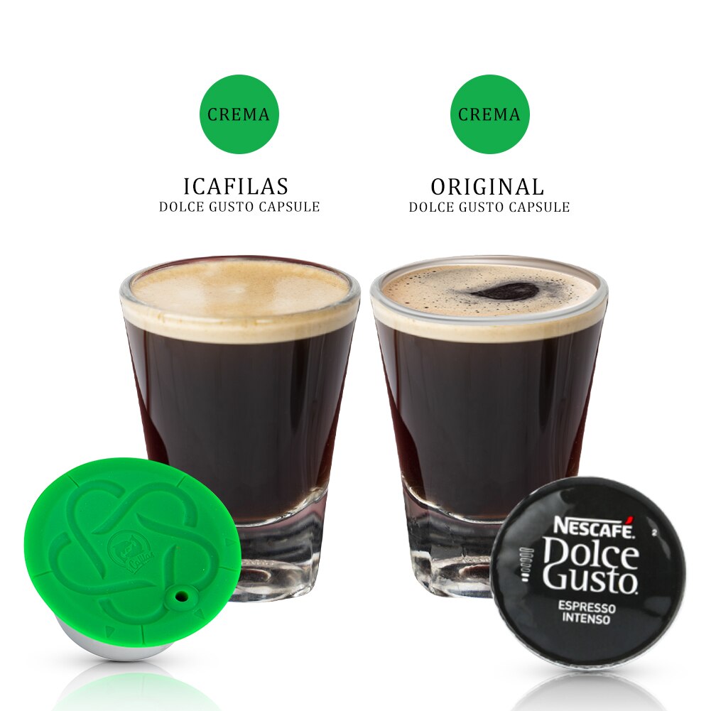 Cápsulas de café reutilizables con filtro de acero inoxidable para el hogar, cápsulas de café con múltiple, cómodas y a la , para Dolce Gusto, novedad de